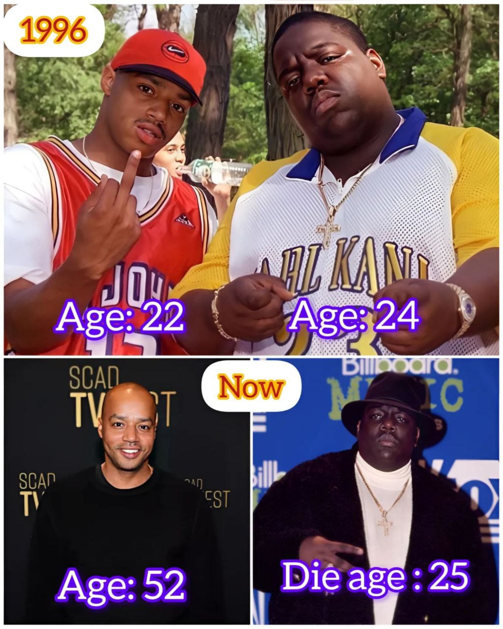 Freddie Foxxx and The Notorious B.I.G. in 1996