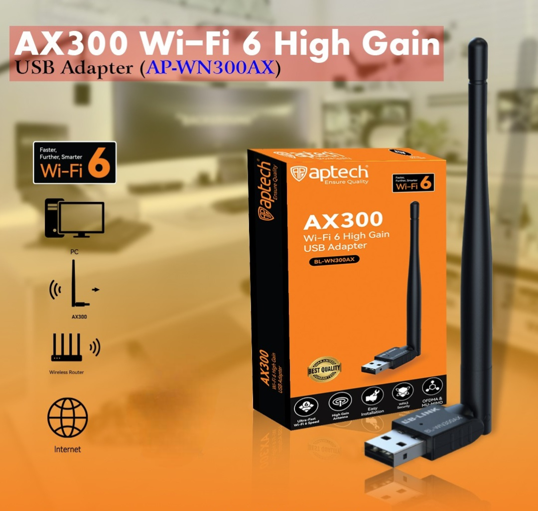 ARK Tech - Aptech AX300 Wi-Fi 6 High Gain USB Adapter... | Facebook