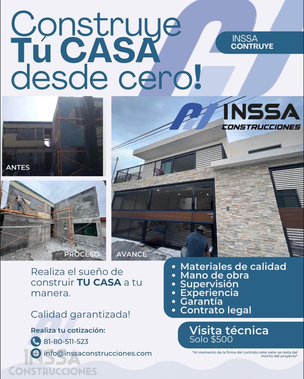 INSSA Construcciones | Monterrey