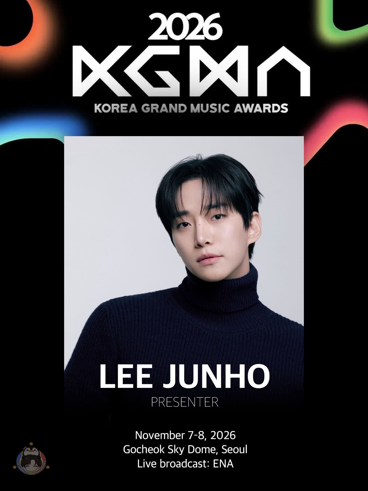 Lee Junho to present at 2026 Korea Grand Music Awards in Seoul