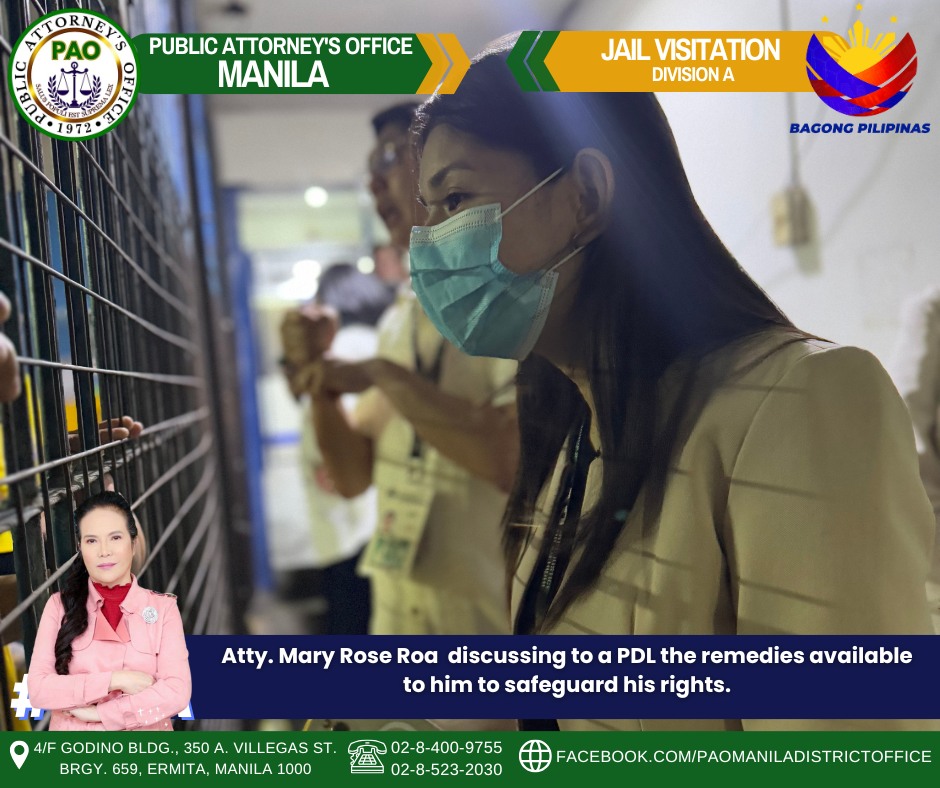 Public Attorney's Office - Manila District | Manila