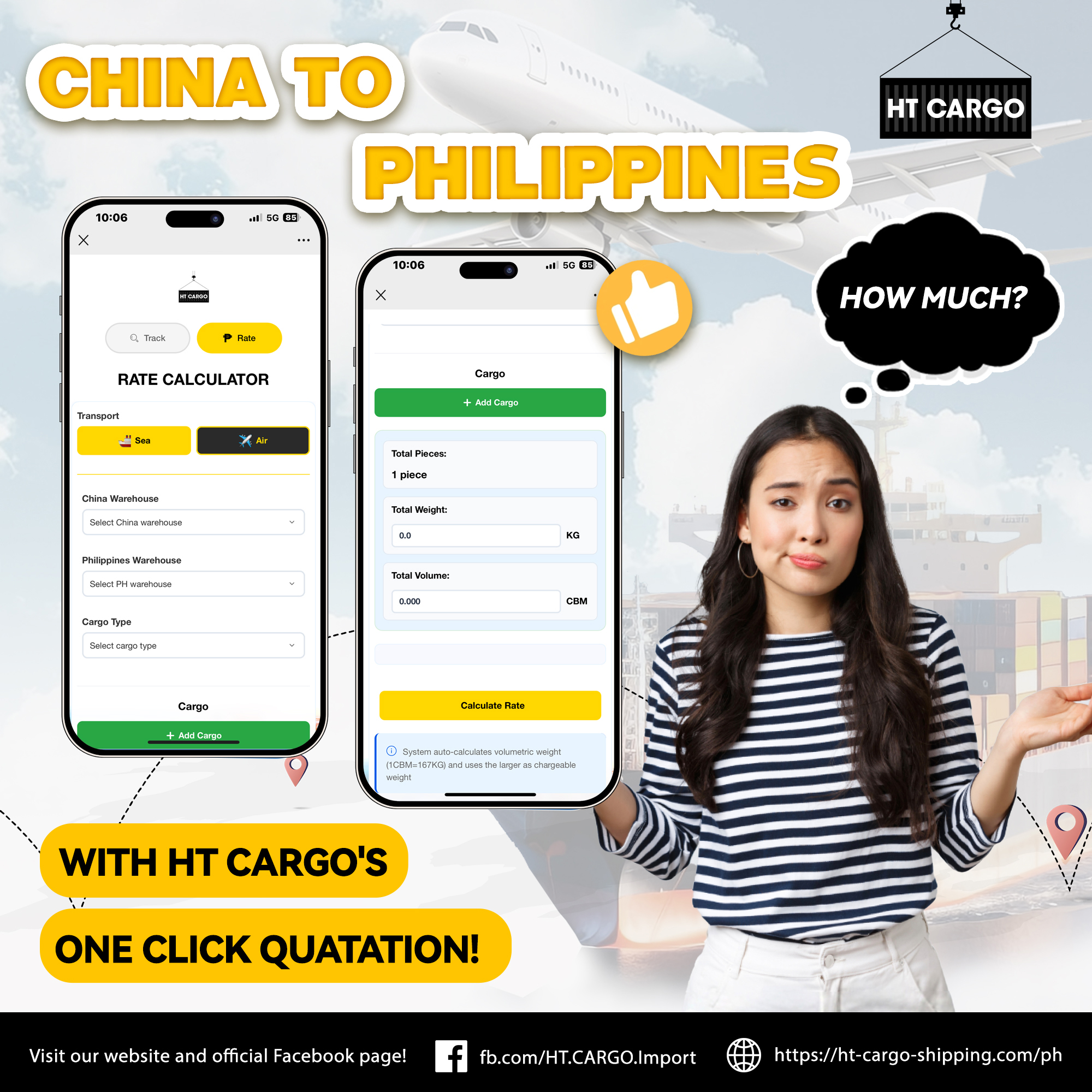 HT CARGO Import - 🚢 WITH HT CARGO'S 1-CLICK QUOTATION! ⚡... | Facebook