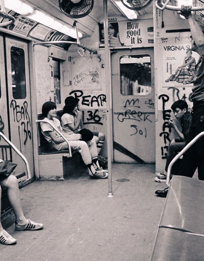 Subway signs & ads from 1970s NYC