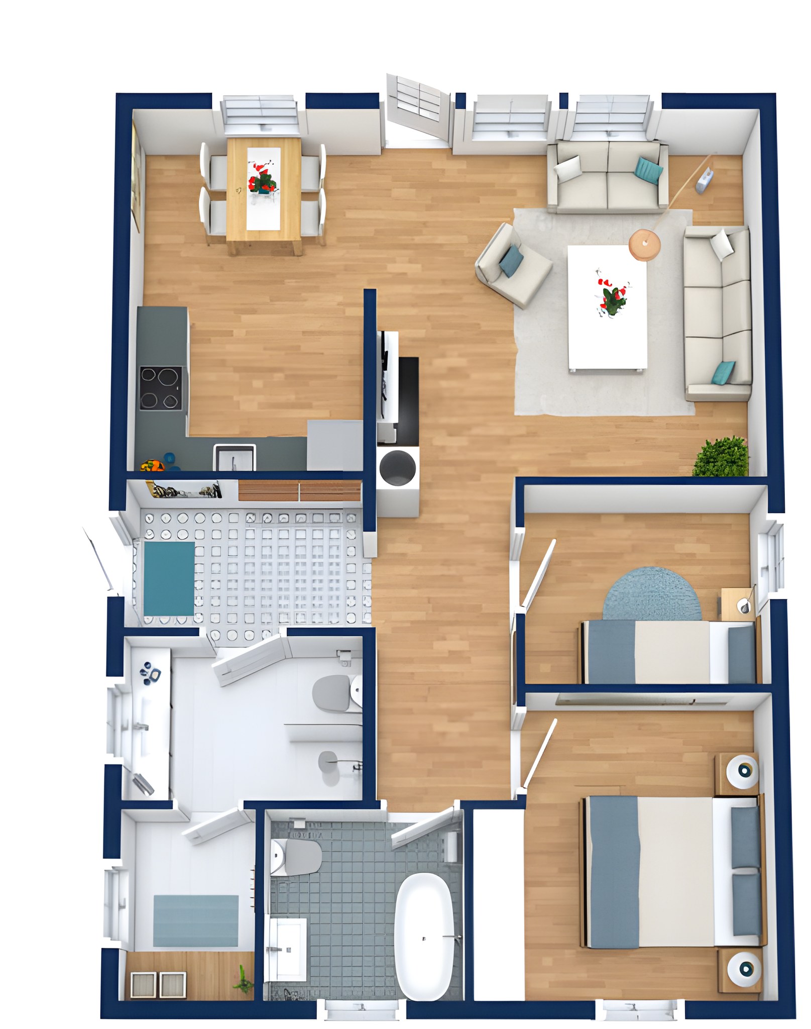 Gravity - A spacious and modern apartment or condominium unit ...