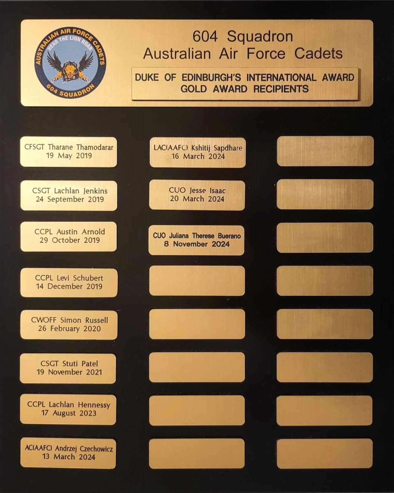 No 604 SQUADRON, AAFC... - 6 Wing Australian Air Force Cadets | Facebook
