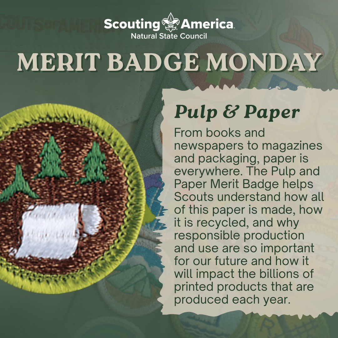 Natural - Happy Merit Badge Monday! Today we are highlighting the Pulp ...