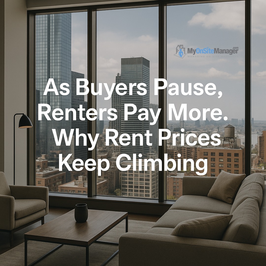 Homebuyers are stepping back but that... - My Onsite Manager | Facebook
