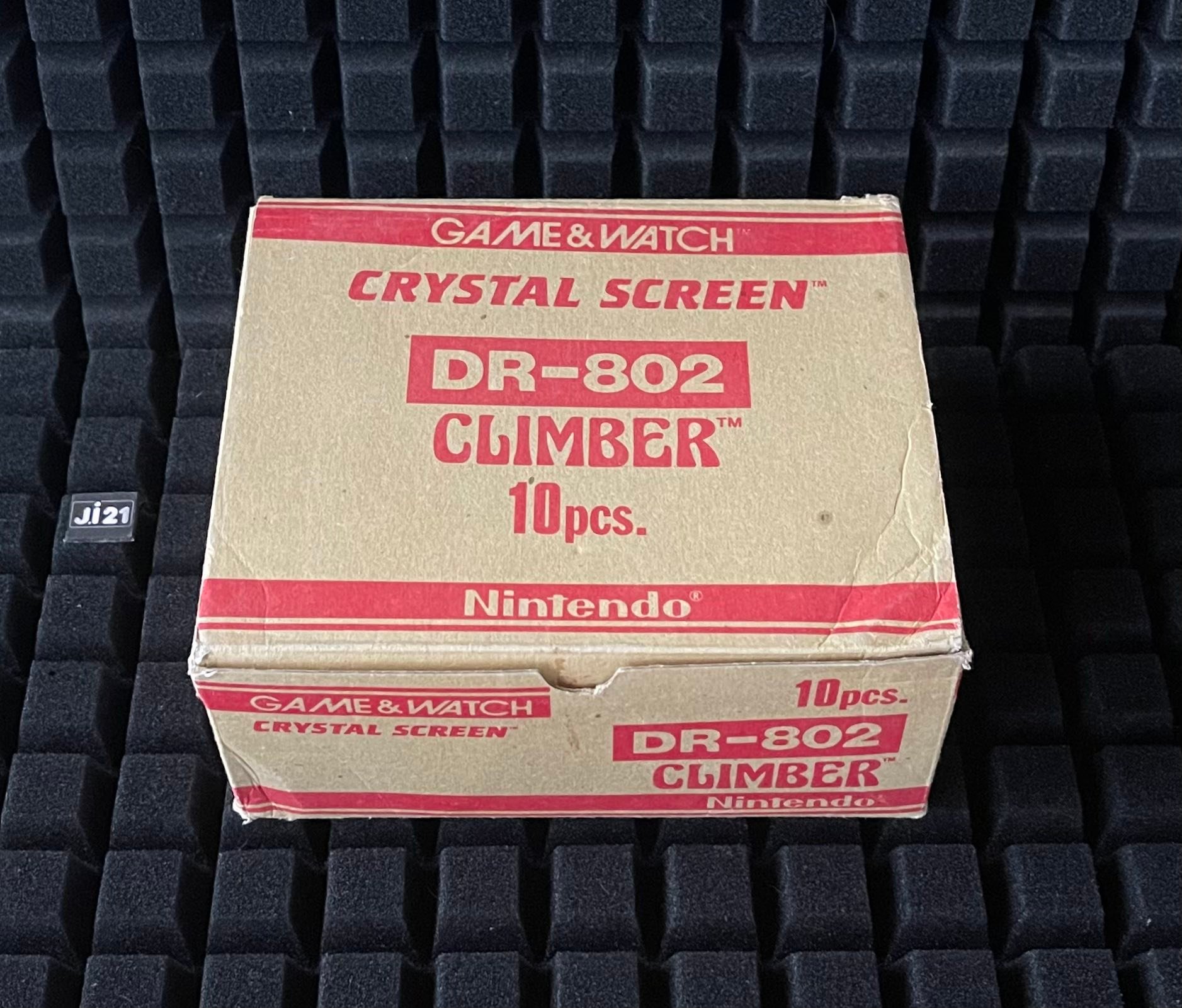 Nintendo Game & Watch - Shipping Box 📦 / Crystal Screen DR-802