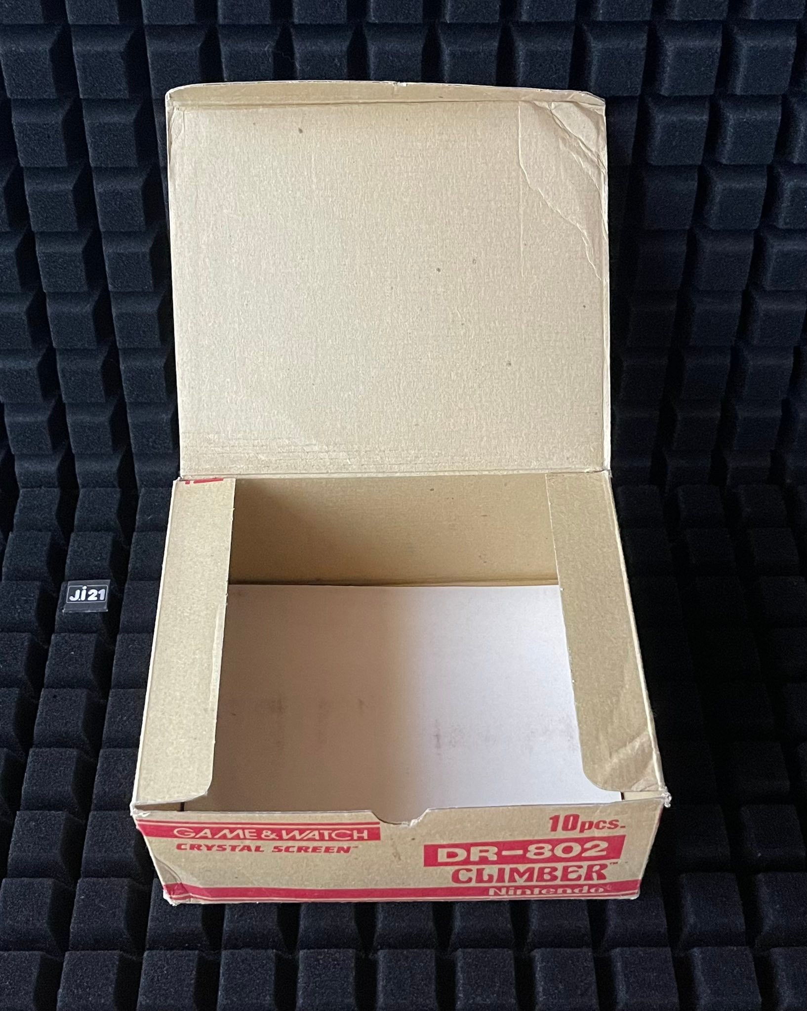 Nintendo Game & Watch - Shipping Box 📦 / Crystal Screen DR-802