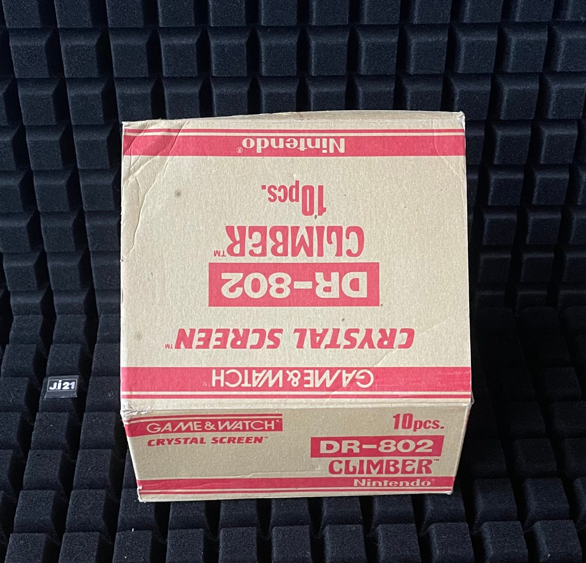 Nintendo Game & Watch - Shipping Box 📦 / Crystal Screen DR-802