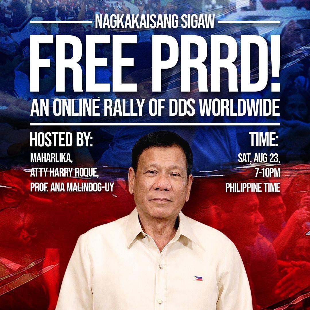 Channel 167 - 🇵🇭 NAGKAKAISANG SIGAW: FREE PRRD! Samahan... | Facebook