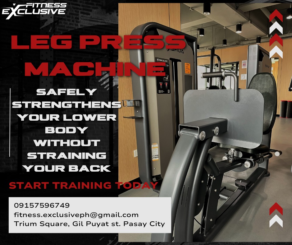 Fitness - 💪 Build Stronger Legs with the Leg Press Machine! 🦵 The leg ...