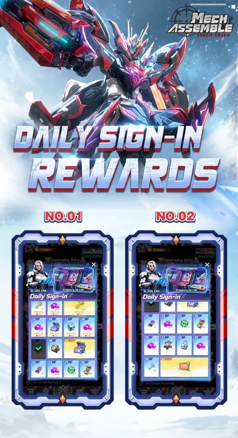 Mech - 🔥 Sign-In Event Update! 🔥@everyone Sign-in rewards have been ...