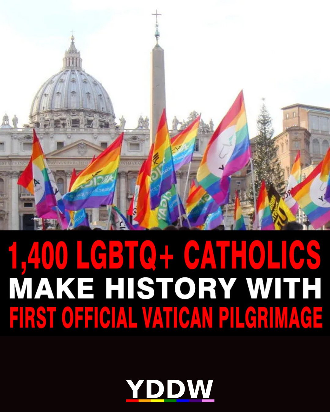 Your - A Historic Moment for LGBTQ Catholics 🌈 ️ Pope Leo is carrying ...