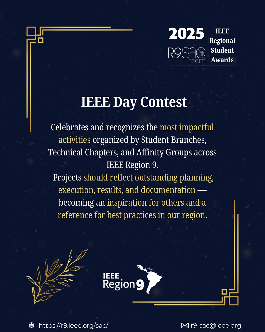 IEEE R9 SAC Team | Bogotá