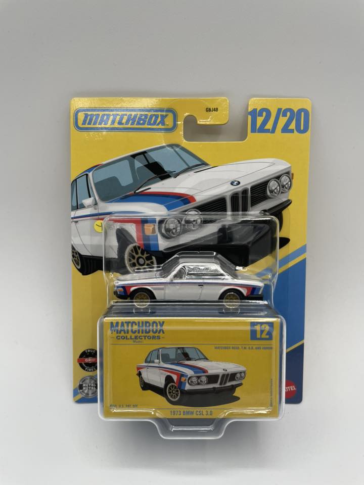 Hot Wheels Elite BMW 3.0 CSL race car model