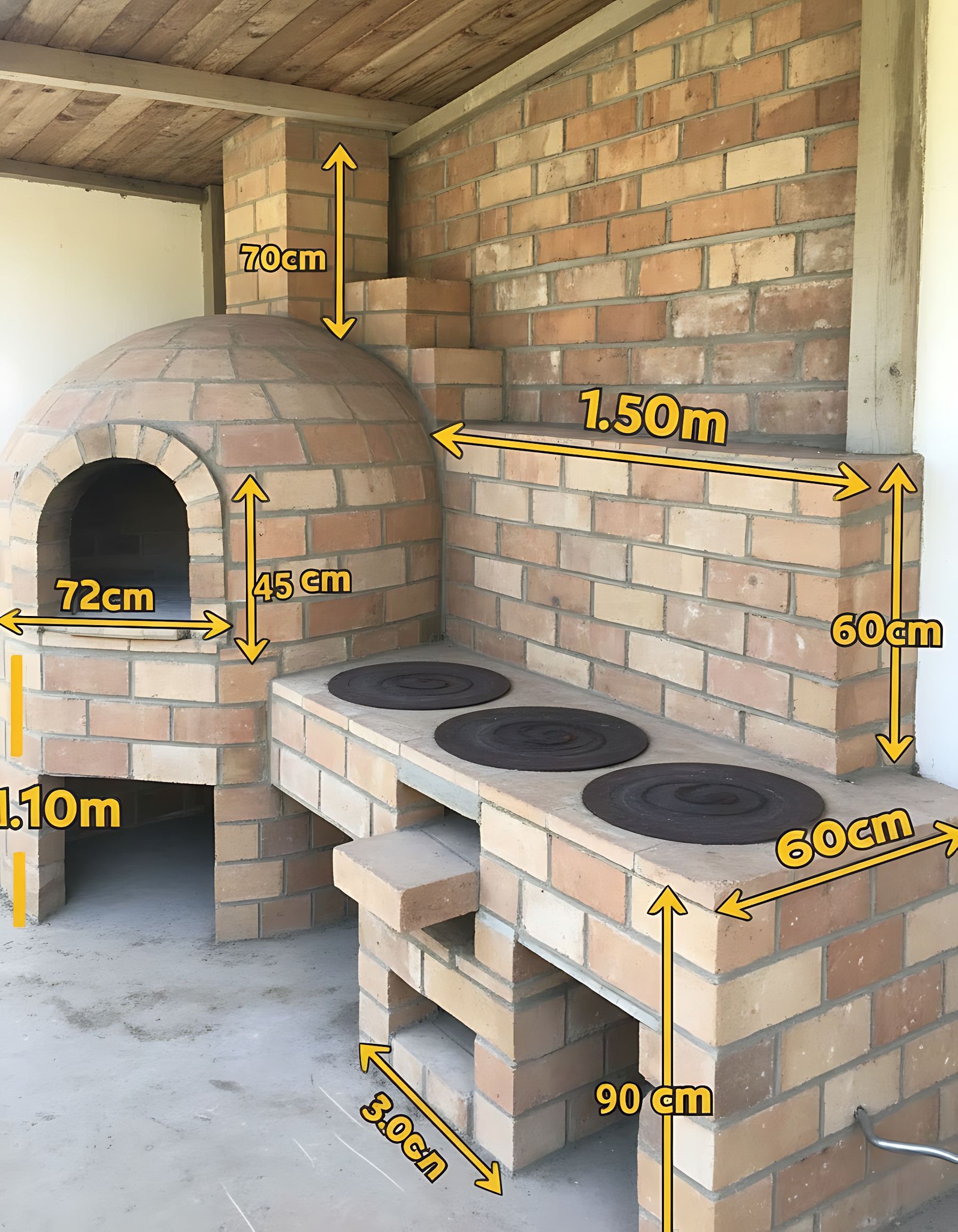 Dfaguimba - a beautifully constructed outdoor kitchen or masonry ...