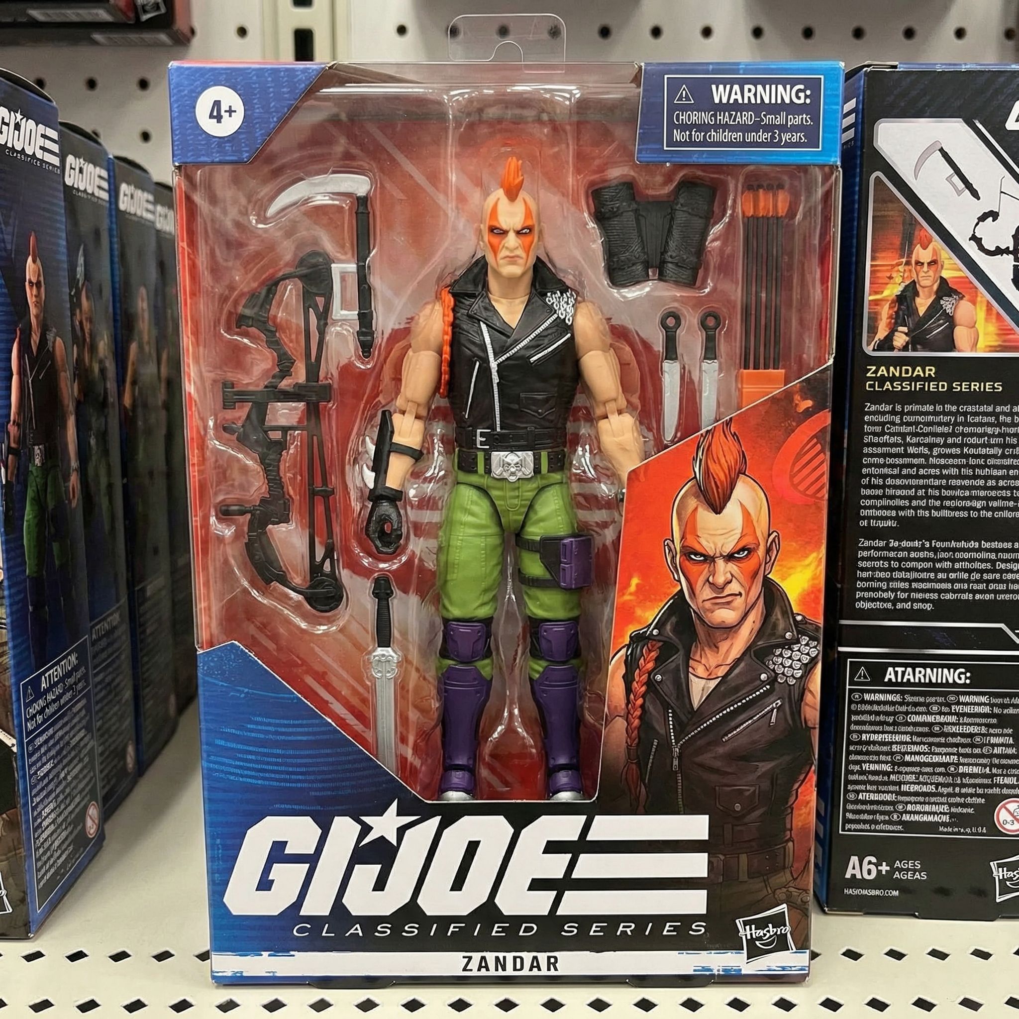 Zartan GI Joe Figure and its Unique Features