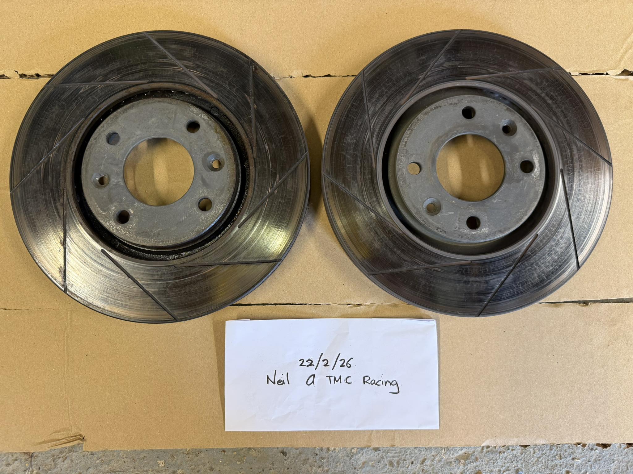Performance Brake Rotor Drilled Slotted Coated Rear Pair for Hyundai | eBay