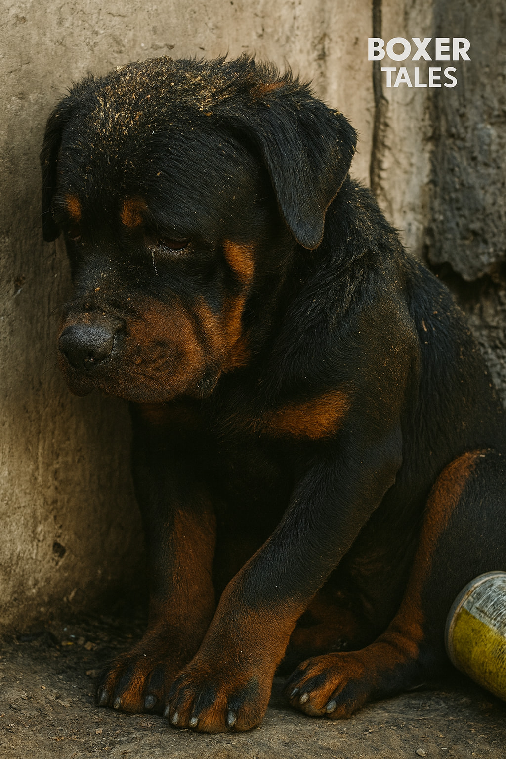 Maya - 🐾💔 The Rescue of a Little Rottweiler Puppy From the Darkness of ...