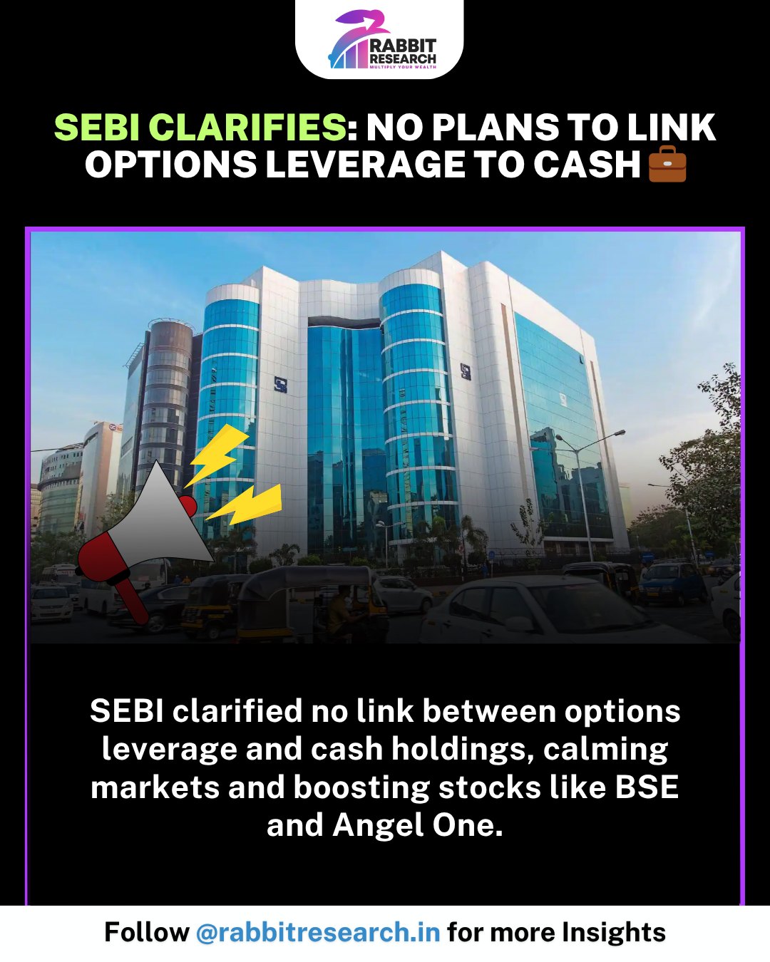 Rabbit - 🚨 SEBI Clarifies: No Options Leverage Link to Cash Holdings ...