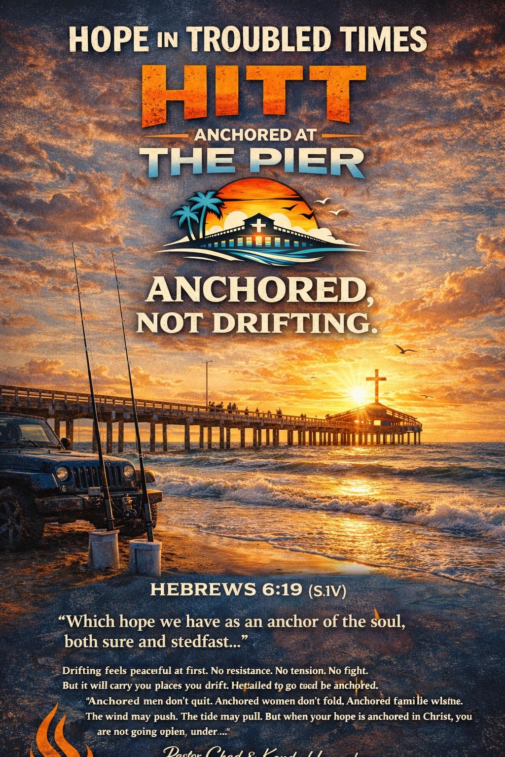 “Anchored, Not Drifting” Hebrews... - Hope In Troubled Times | Facebook