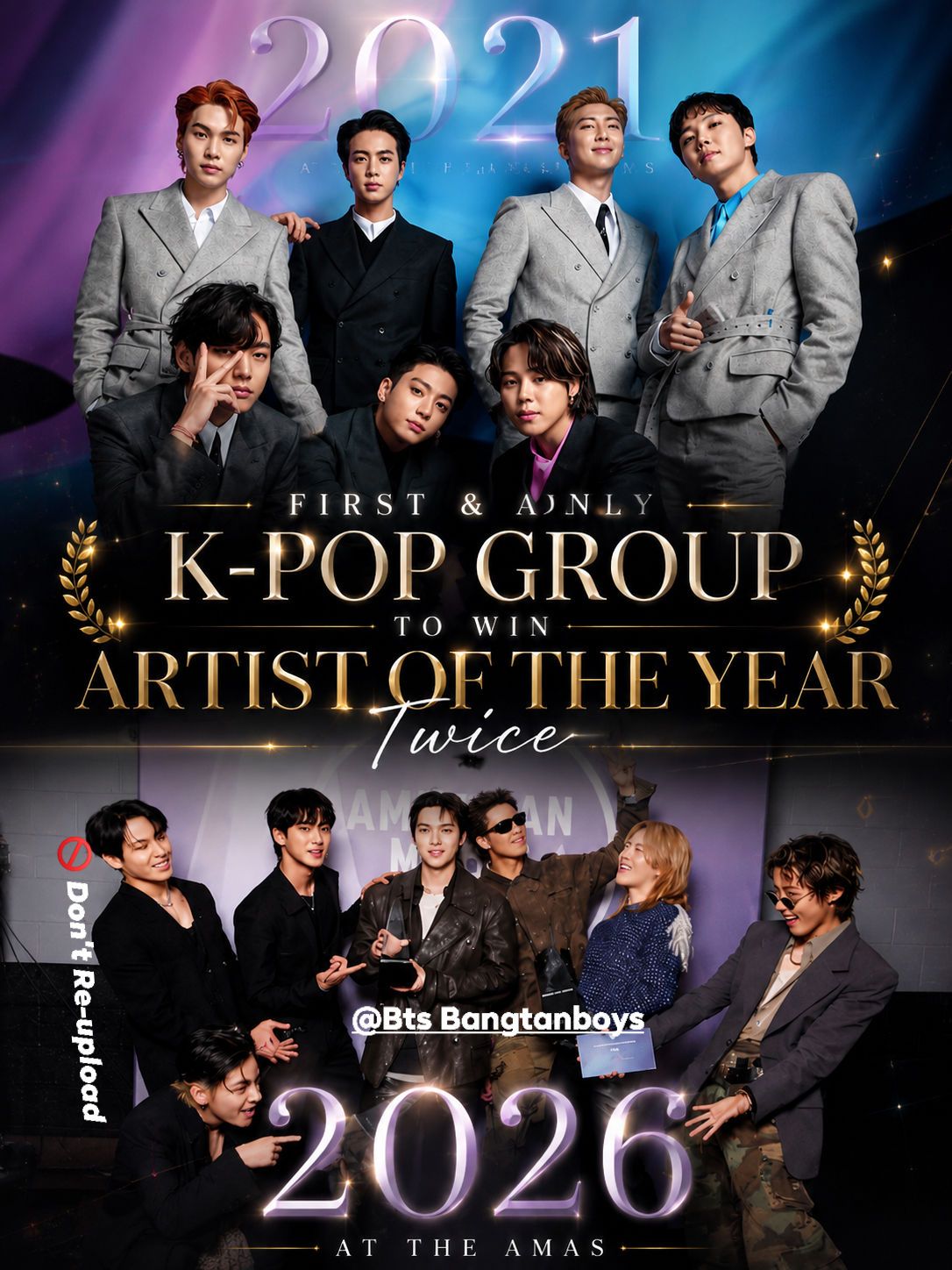 BTS becomes the FIRST and ONLY Asian Act and Kpop Act in History