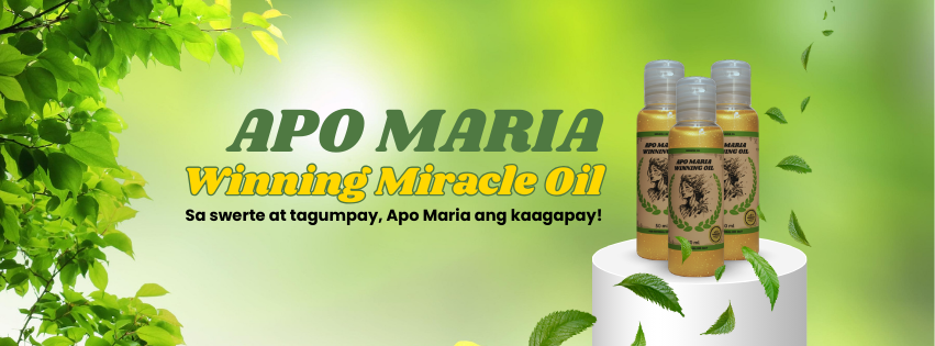 Apo Maria - Winning Miracle Oil | Bontoc