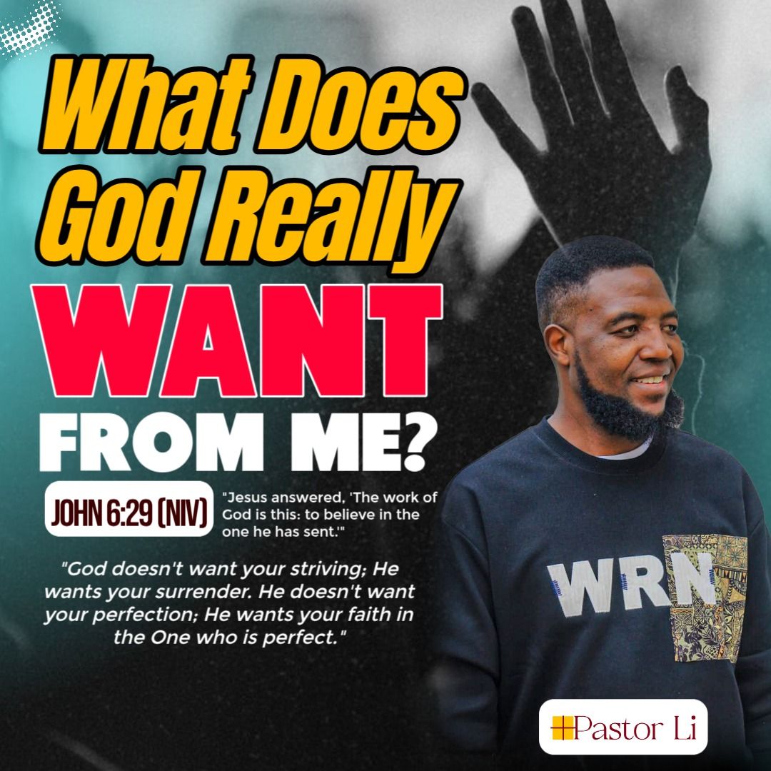 A Dem Litrik - 🌿 What Does God Really Want From Me?... | Facebook