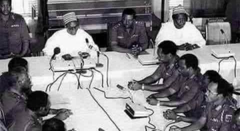 Historical - President Shehu Shagari in a Security Council Meeting ...