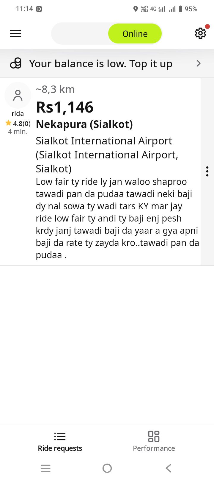 inDrive Pakistan - Rawalpindi & Islamabad | یہ بھائی فل تپا ہوا ہے 🤣🤣 ...