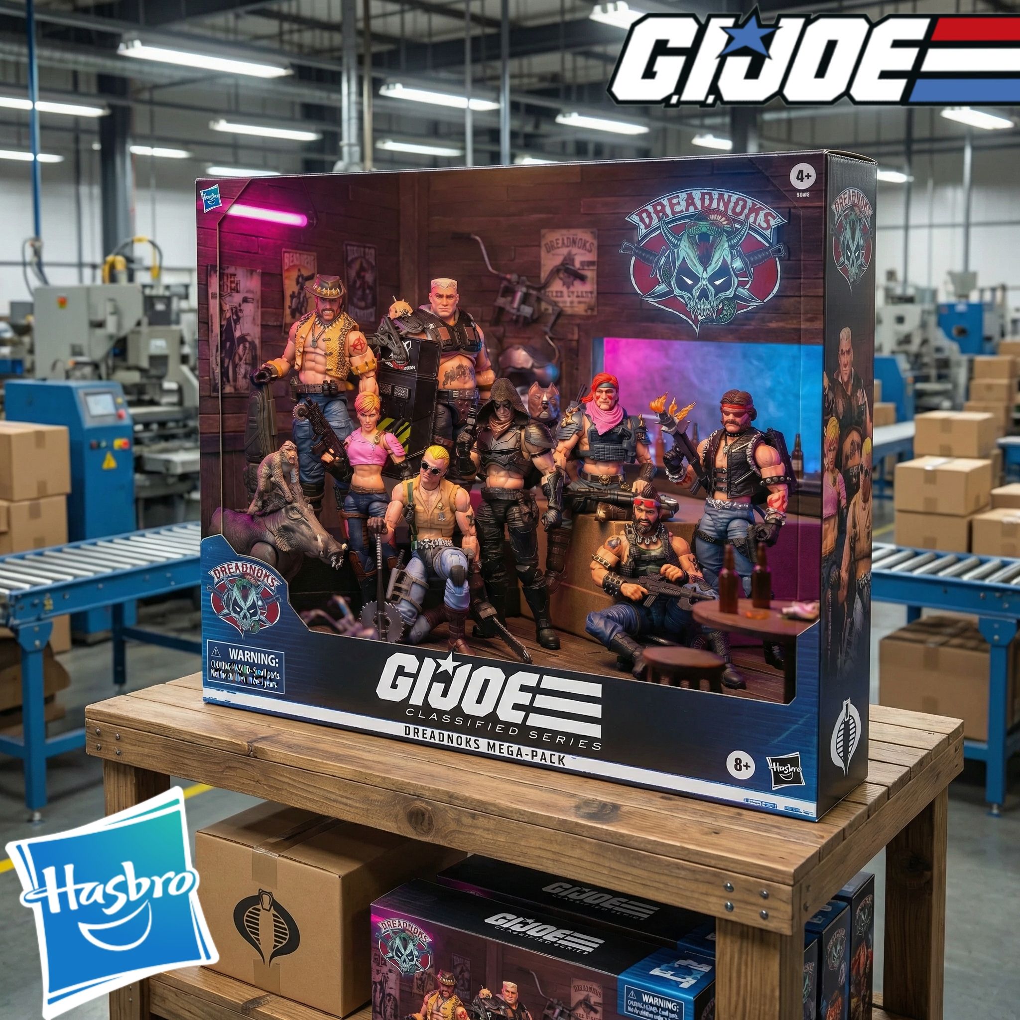 Would you buy a GI Joe Classified Dreadnoks mega-pack?