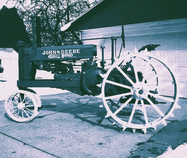Today's Featured Antique Tractor is this John Deere Model A The
