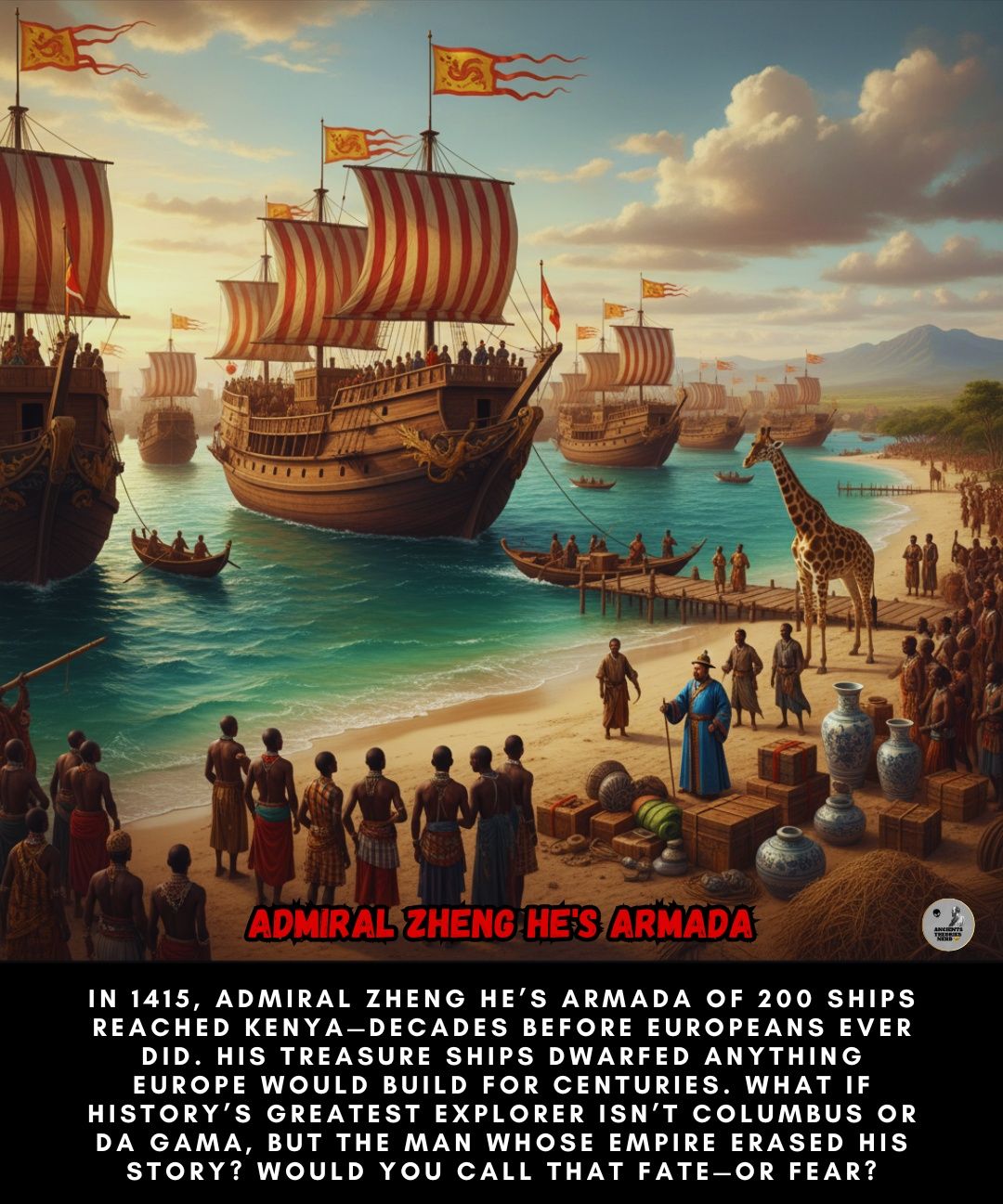 Ancient - In 1415 AD, long before Europeans set sail for the Indian ...