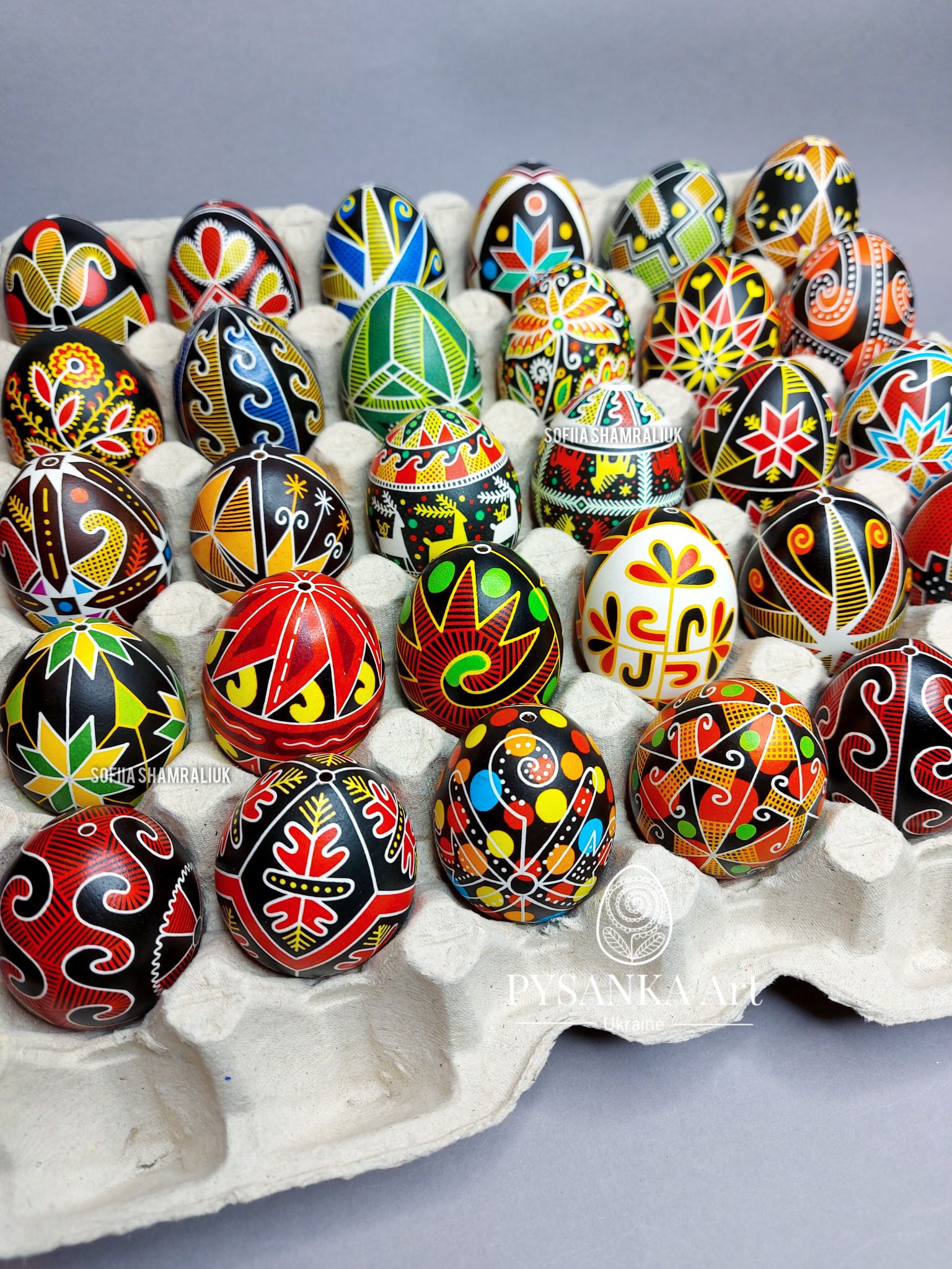 My new Ukrainian pysanky ✨️. Each line, symbol, each drop of wax