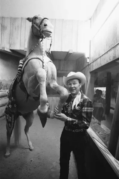 Rodeo - Trigger, Roy Rogers’ golden palomino, was the most famous horse ...