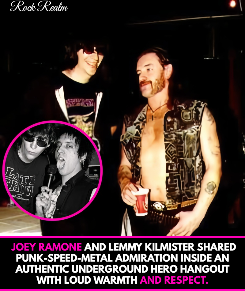 Joey Ramone and Lemmy Kilmister make the hangout feel like a