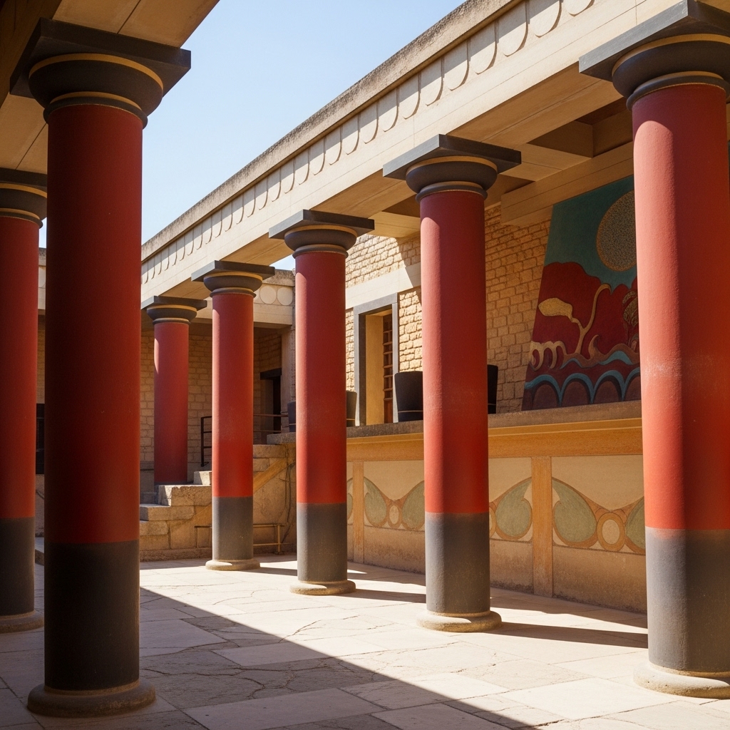 The History - 🏛️ The **Palace of Knossos**—the heart of Minoan ...