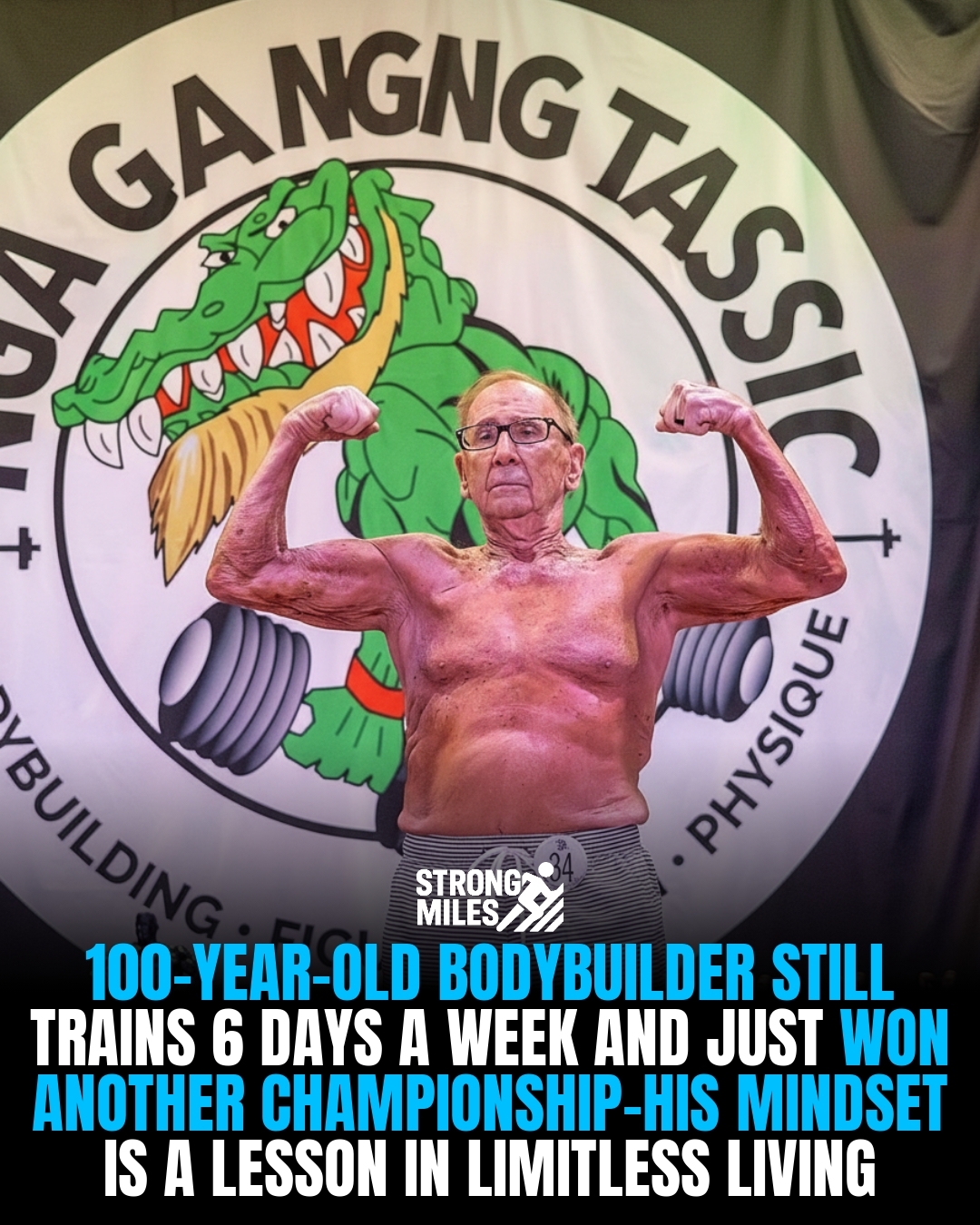 Strong - Andrew Bostinto defies all expectations by training six days a ...