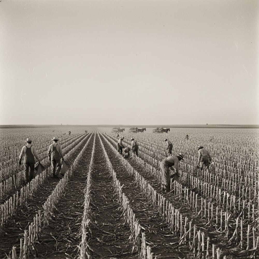 Historical - The Scale of the Harvest **Nebraska, 1944.** This ...