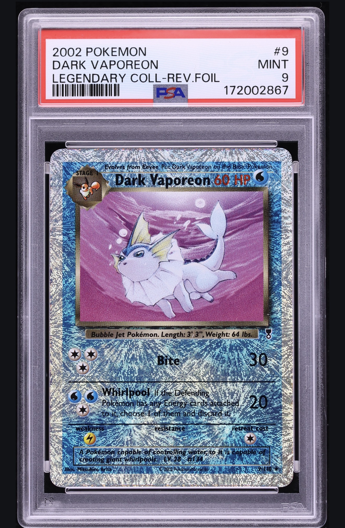 ISO PSA 9 only Perfer cert 10x or higher, must be over 6x cert
