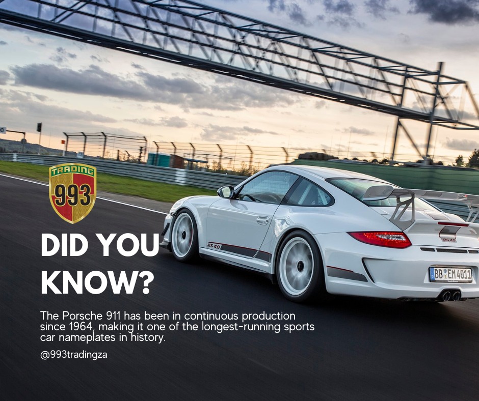 993 Trading - 🔎 Did You Know? The legendary Porsche 911... | Facebook