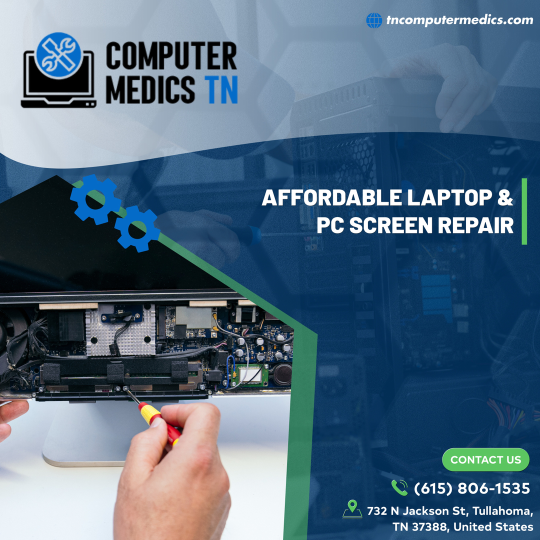 Affordable Laptop & PC Screen Repair... - TN Computer Medics | Facebook