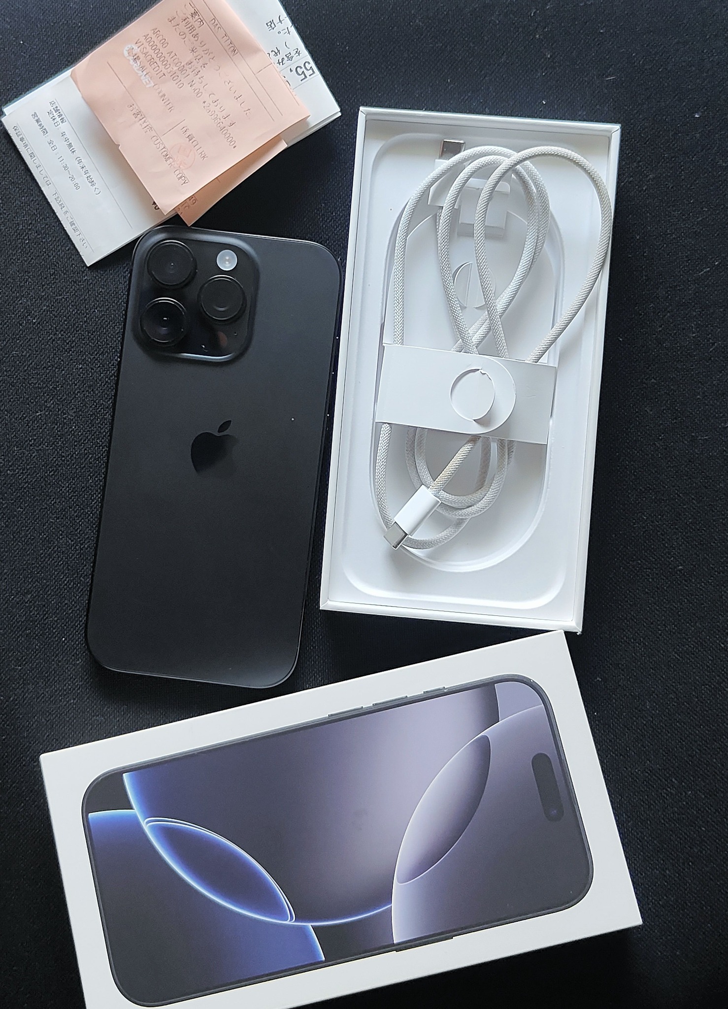 iPhone 16 Pro 128GB Black Titanium