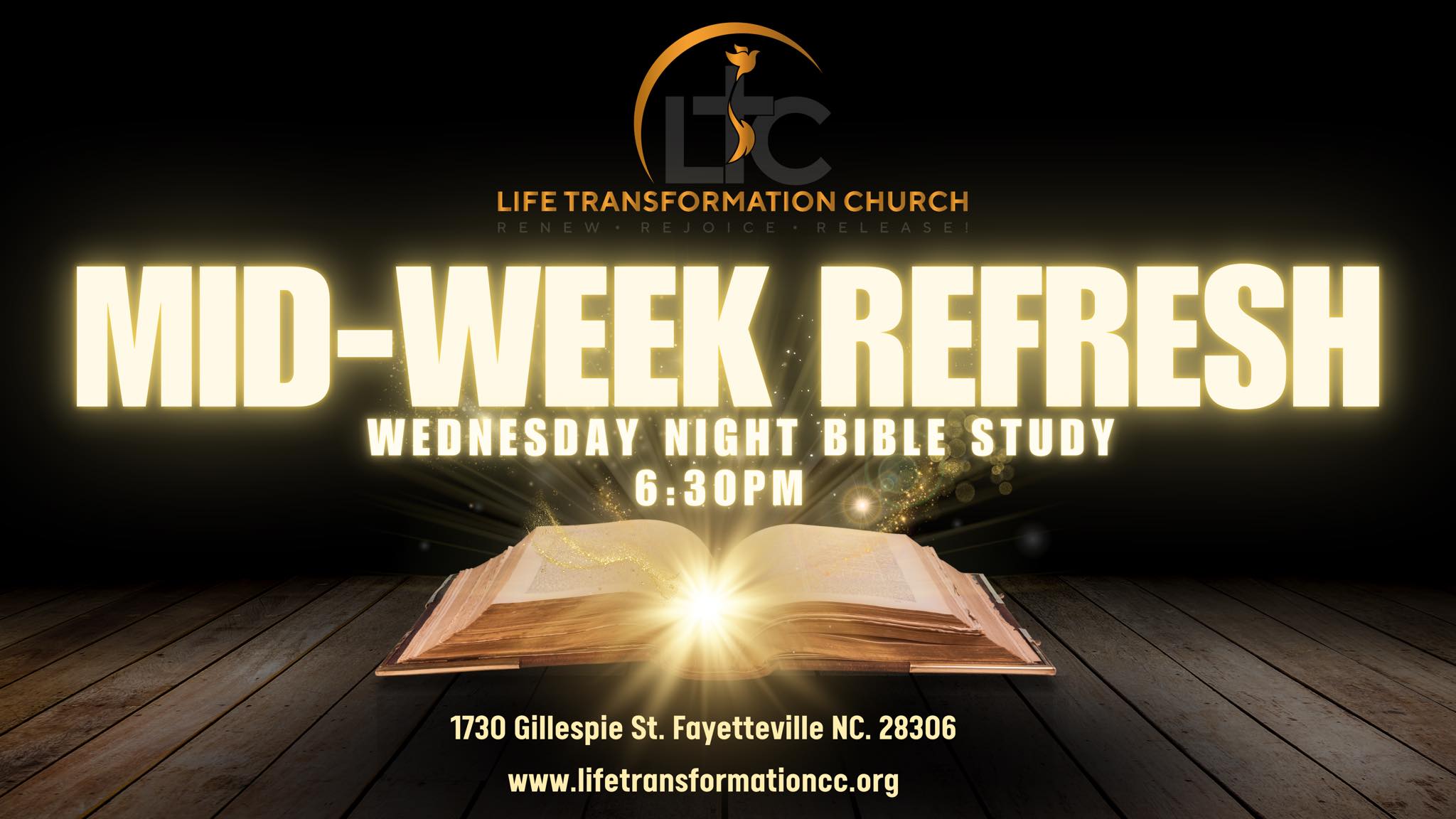 The Mid-week Refresh... - Life Transformation Church, Inc. | Facebook