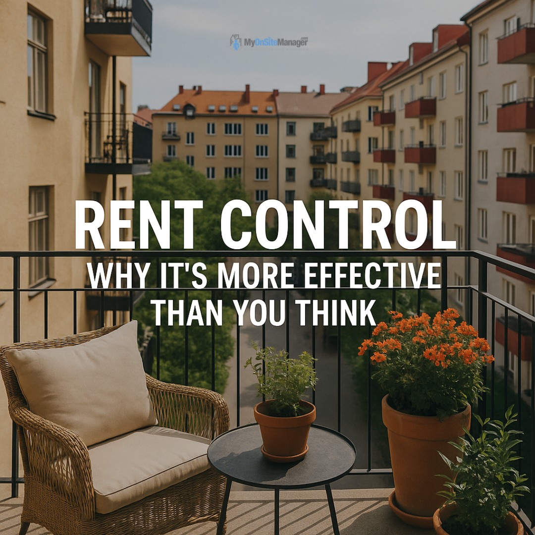 My - Rent control often gets criticized but it may be more effective ...