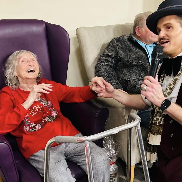 James Rees Care Home Vocal Entertainer
