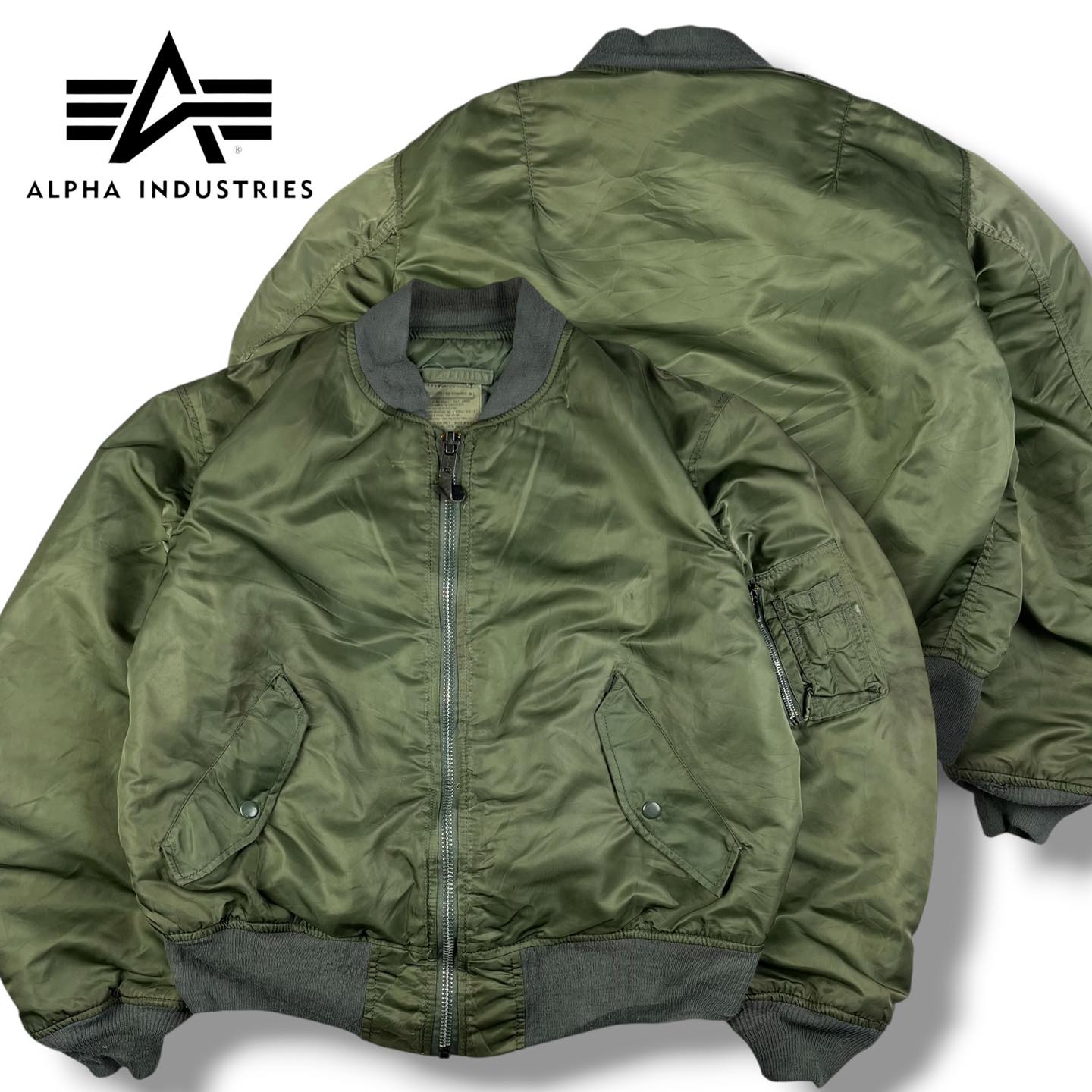 DEE - BRAND : ALPHA INDUSTRIES 🇺🇸 * SIZE : อก 27 ” รอบอก 54 ” ยาว 26 ...