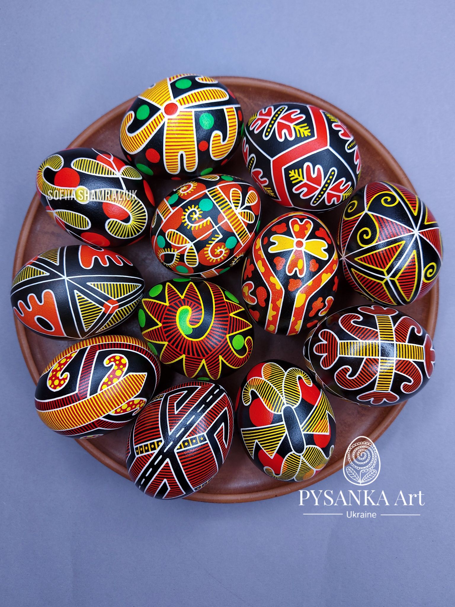 My new traditional Ukrainian pysanky from Podillia region ☀️. No