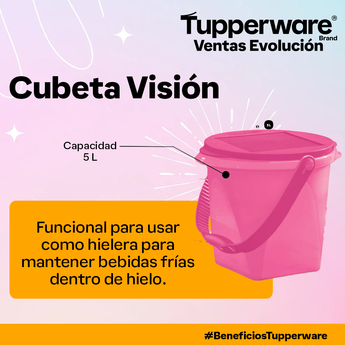 🥶🧊 #BeneficiosTupperware 🧊🥶 La... - Distribuidora Evolución | Facebook